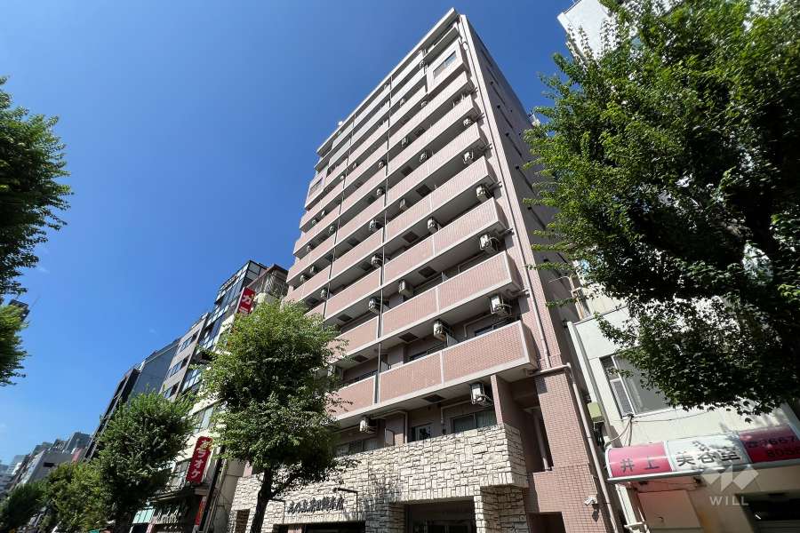 メインステージ日本橋人形町の外観（南東側から）