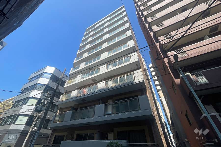 ラヴェンナ人形町の外観（南側から）