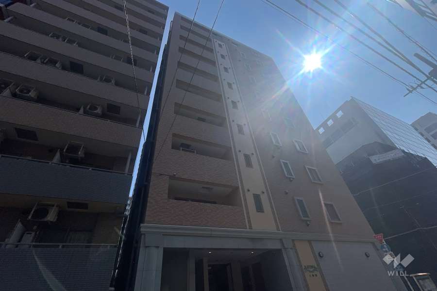 ラヴェンナ人形町の外観（北東側から）