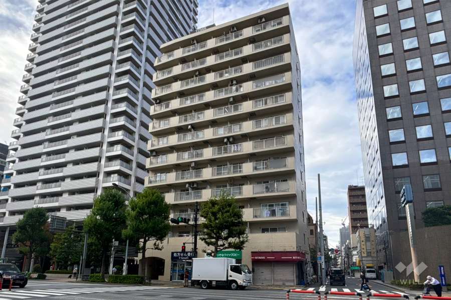 藤和日本橋人形町コープの外観（東側から）