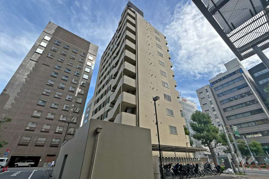 藤和日本橋人形町コープの外観（西側から）