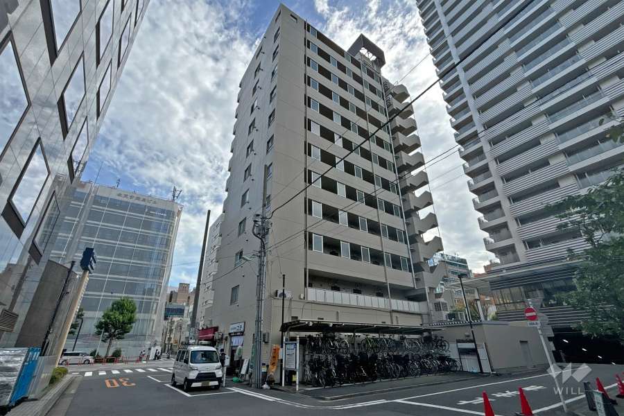 藤和日本橋人形町コープの外観（北側から）