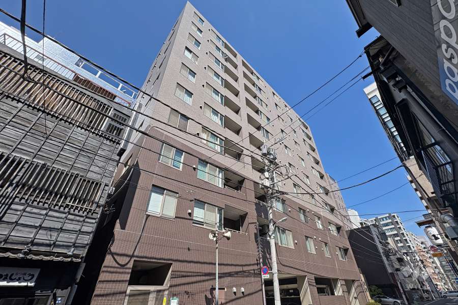 サンヴェール人形町グランデの外観（南側から）