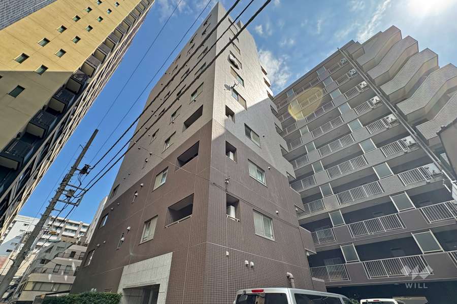 サンヴェール人形町グランデの外観（西側から）