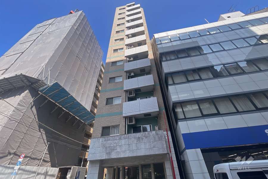 ドマーニ人形町の外観（南西側から）