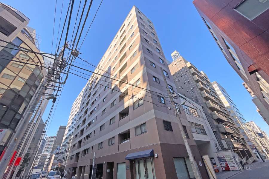 グリーンパーク日本橋参番館の外観（南西側から）