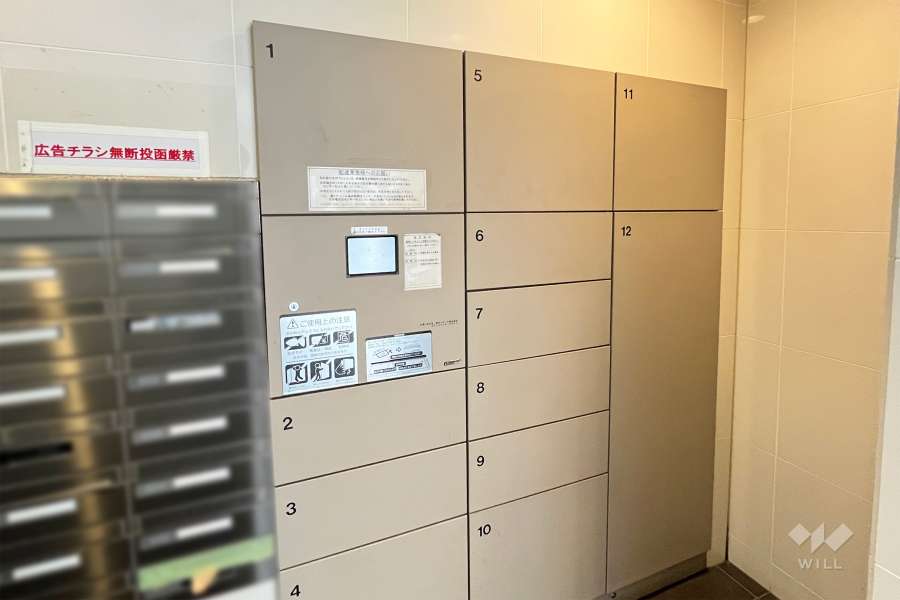 宅配ボックスと共用ポスト