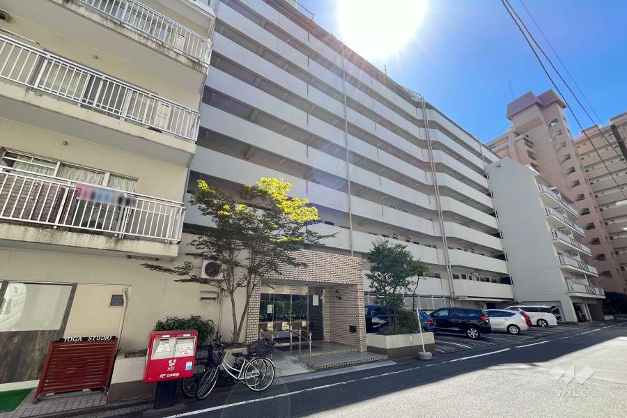 パシフィック浜町の外観（北西側から）