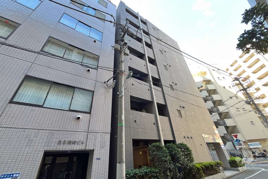 パレステュディオ日本橋東の外観（北東側から）