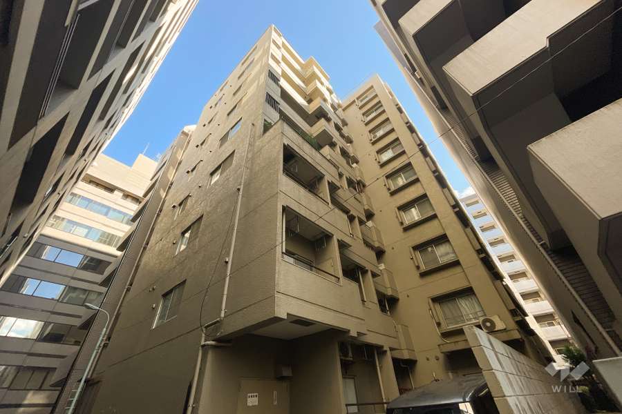 光建ハイム日本橋の外観（北西側から）