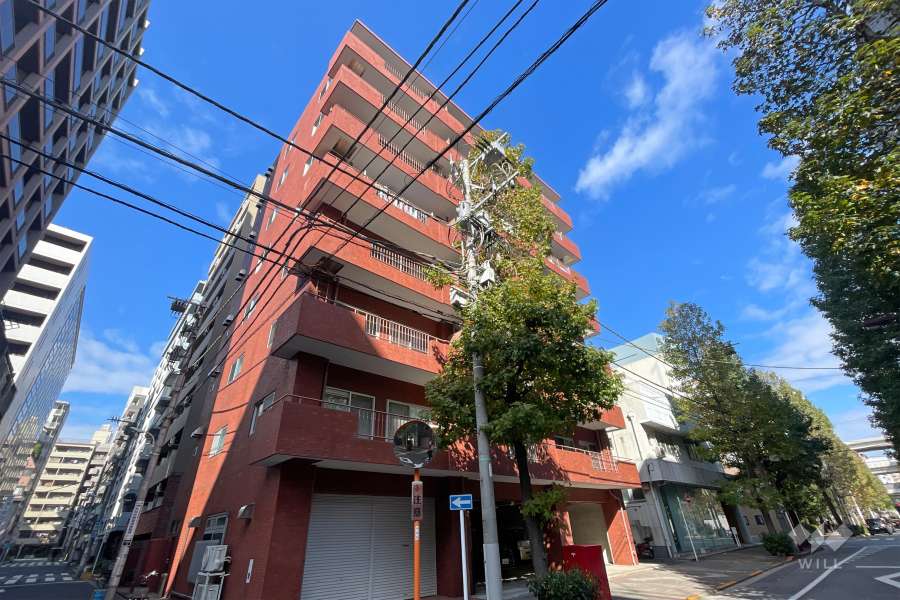 箱崎ダイヤマンションの外観（南東側から）　　