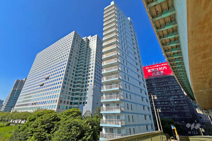 セザールスカイリバーの外観（南東側から）