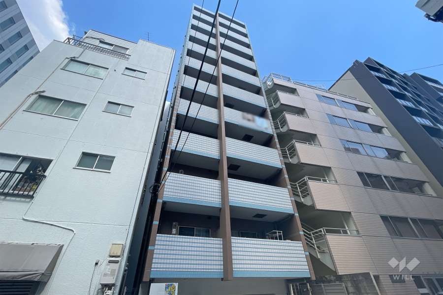 プレミアムキューブ日本橋浜町の外観（北西側から）