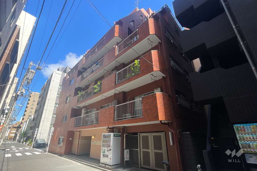 ワコー人形町マンションの外観（西側から）
