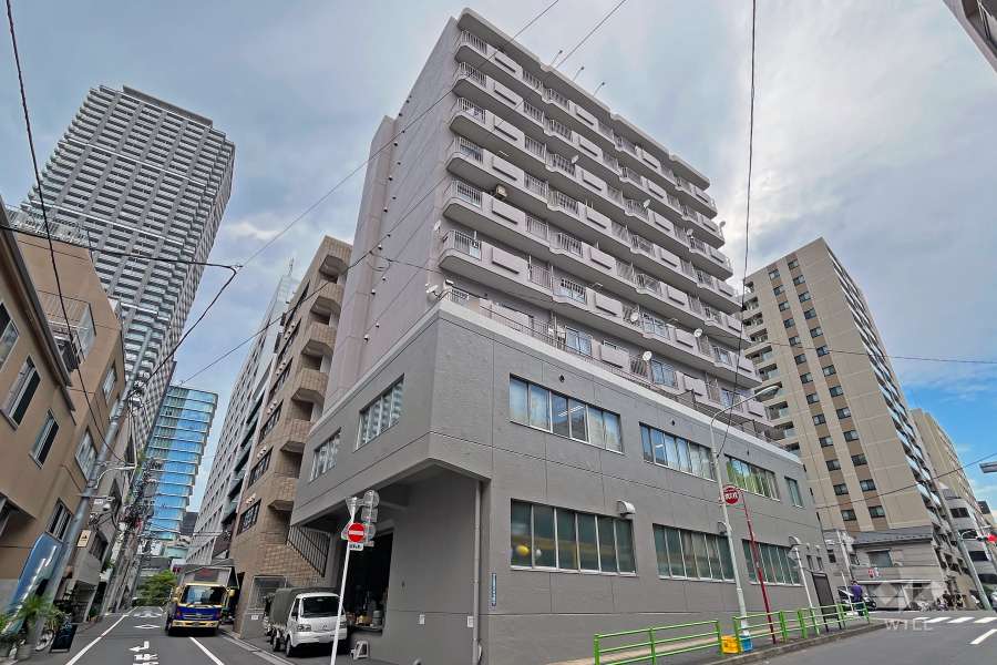 中央ビルディングの外観（南西側から）