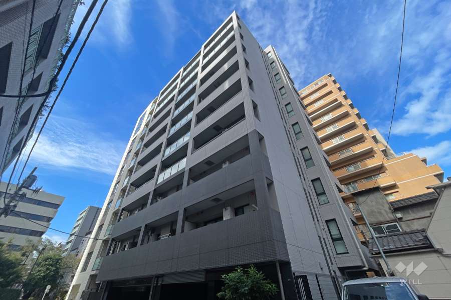 リビオ人形町日本橋浜町グリーンテラスの外観（南東側から）