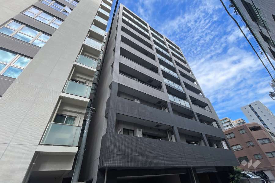 リビオ人形町日本橋浜町グリーンテラスの外観（南側から）