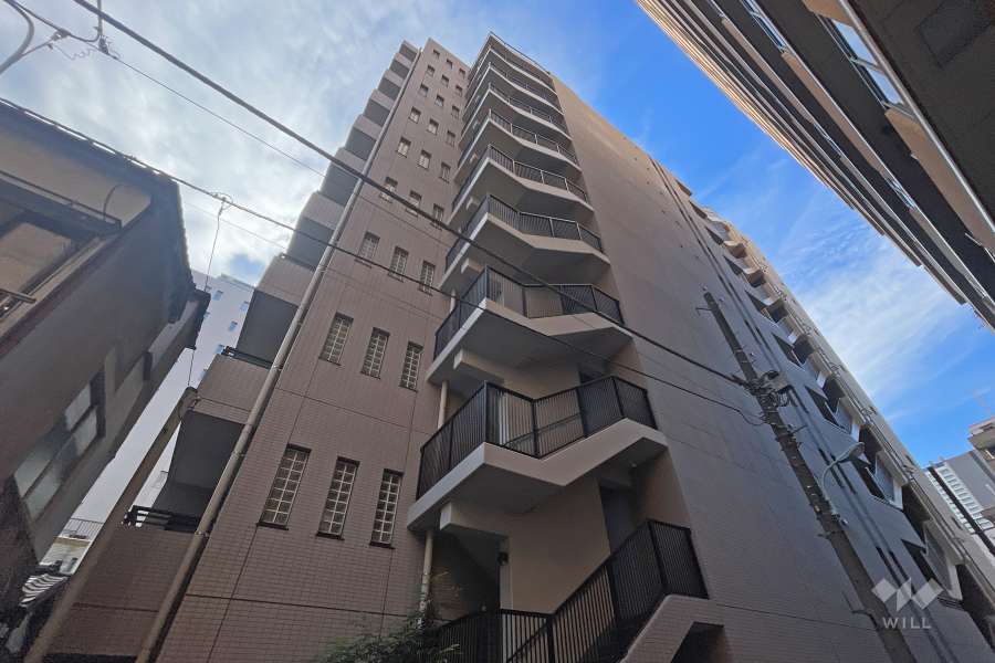 リビオ人形町日本橋浜町グリーンテラスの外観（北側から）