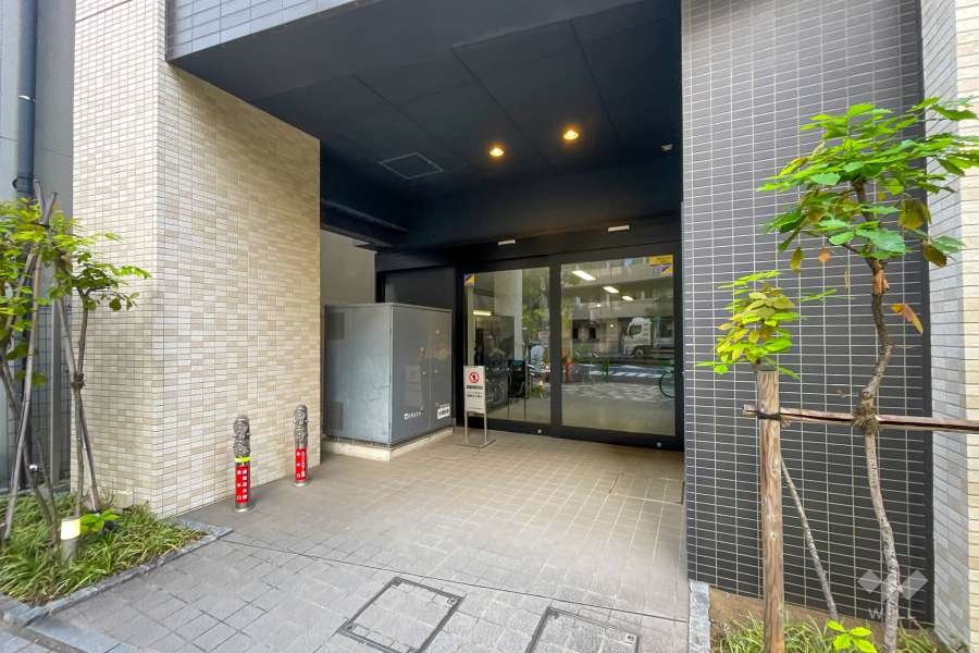 駐輪場の出入り口　