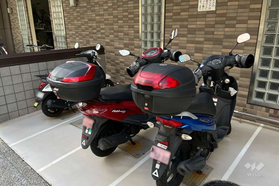 バイク置き場