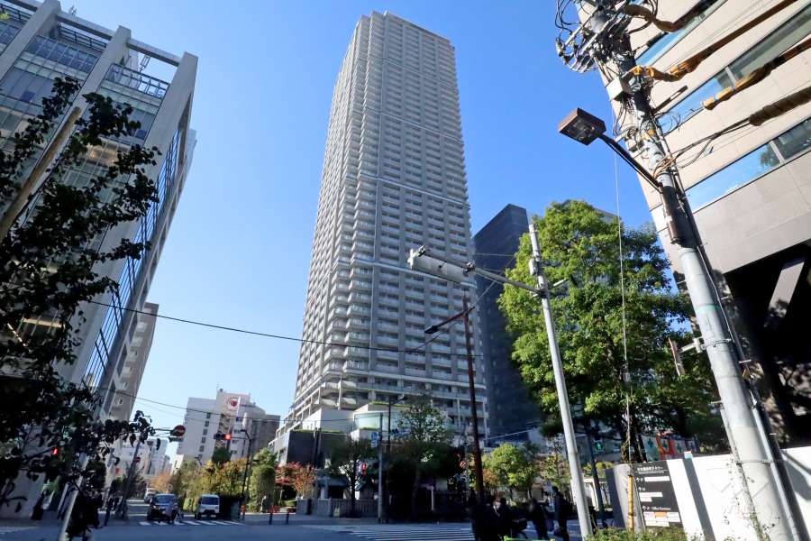 トルナーレ日本橋浜町の外観(東側から)