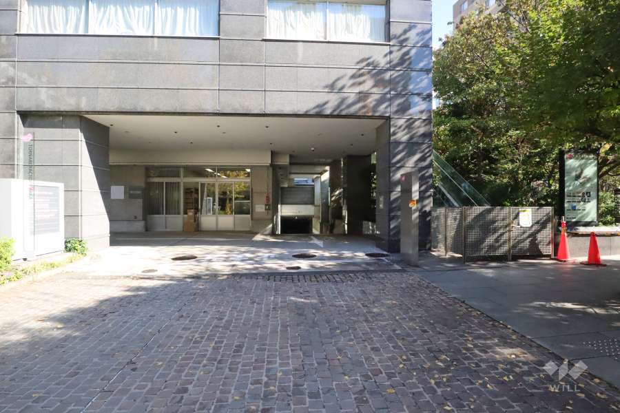 駐車場の出入り口