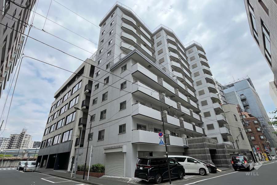 ヴィップ日本橋浜町の外観（北西側から）