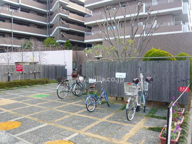 来客用駐輪スペース