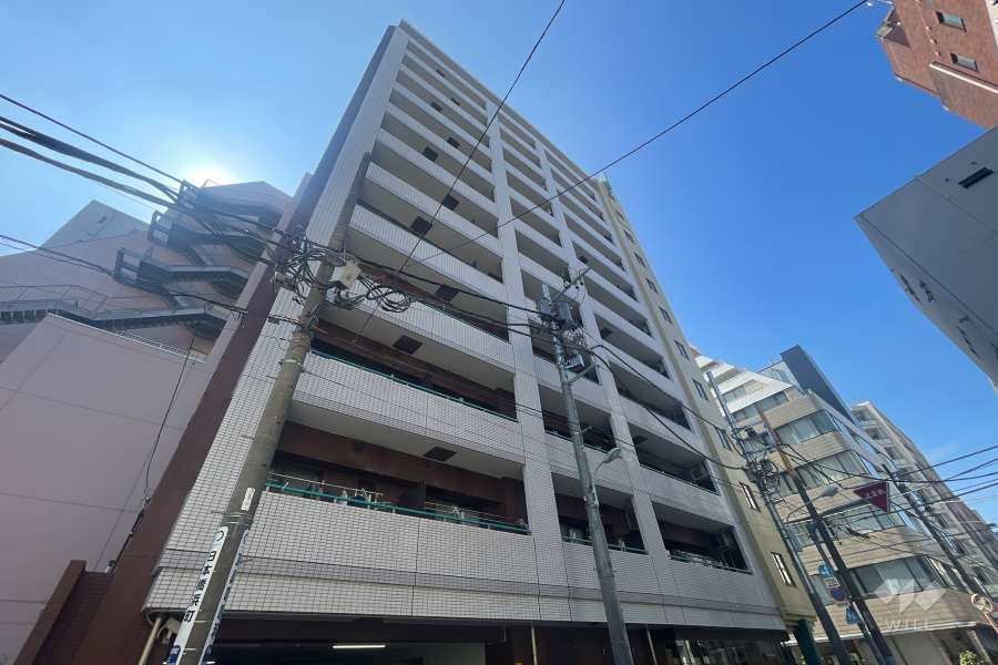 エクセルシオール日本橋の外観（南東側から）