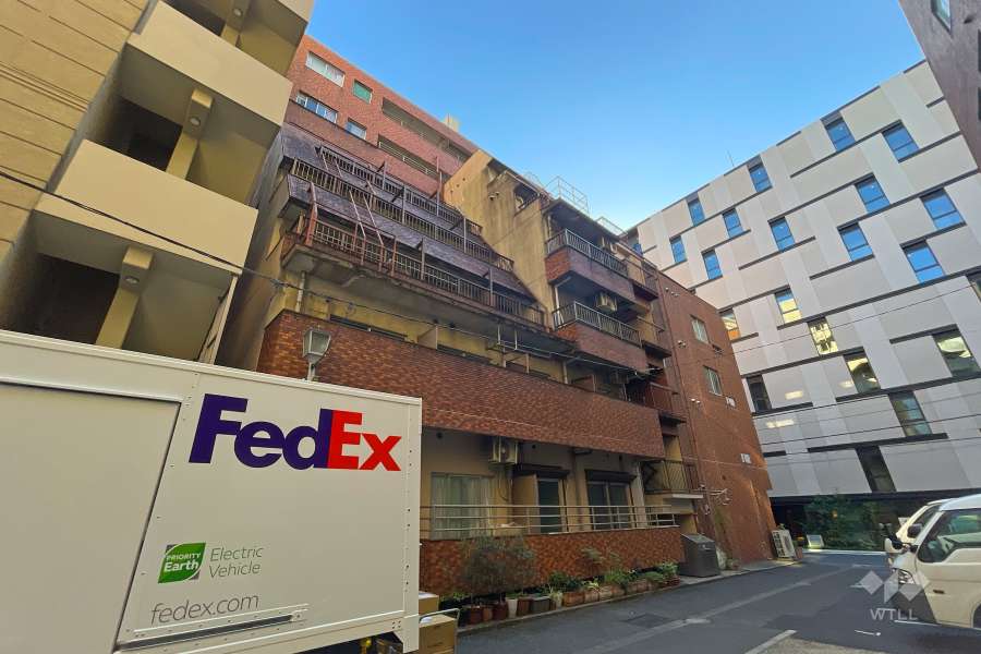 パレドール日本橋の外観（北東側から）