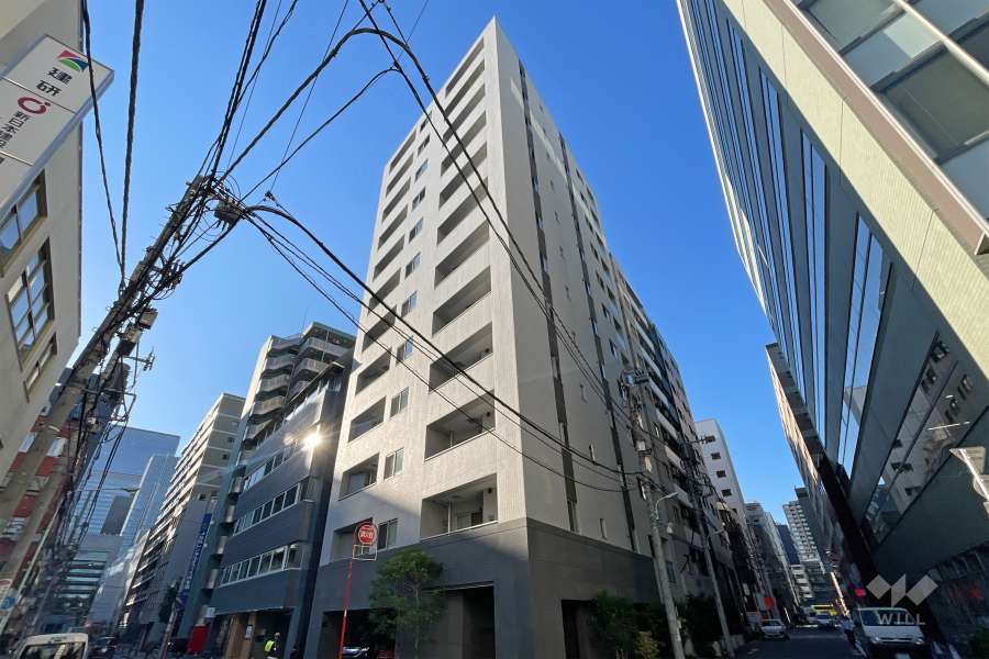 ベリスタ人形町の外観（南東側から）