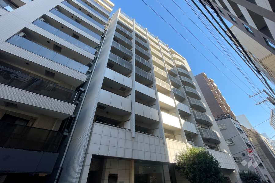 アクシルコート日本橋の外観（北西側から）