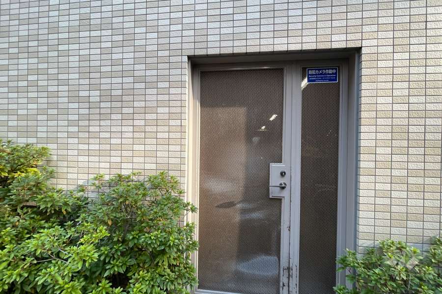 駐輪場の出入り口