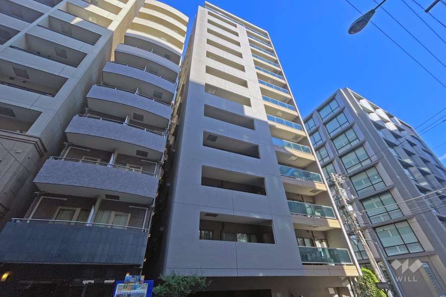 クレストフォルム日本橋の外観（南西側から）