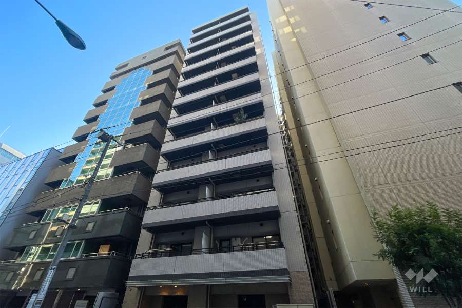 リビオレゾン人形町の外観（北西側から）