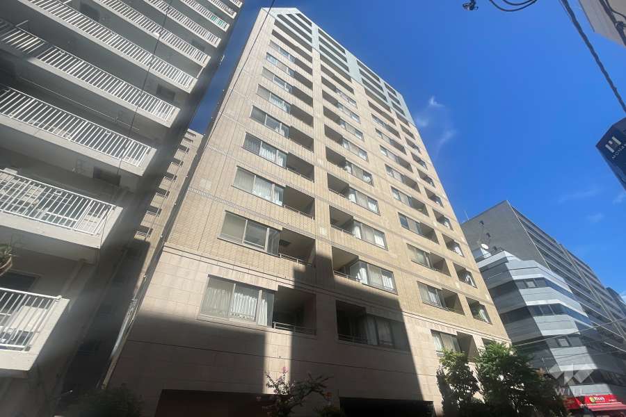 グラーサ銀座イーストレジデンススクエアの外観（南西側から）