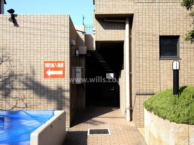 駐輪場の出入り口