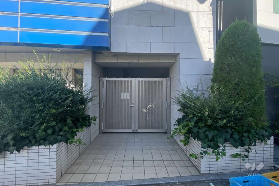 駐輪場の出入り口