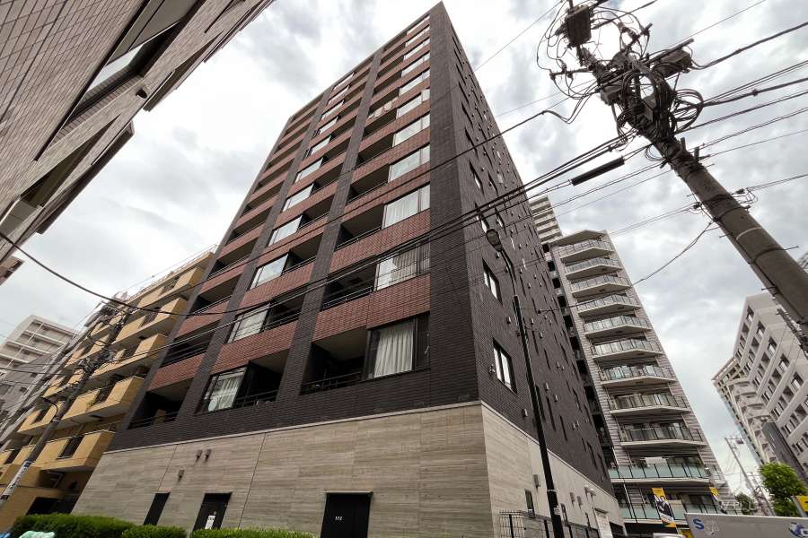 レゾンアレグレの外観（南東側から）