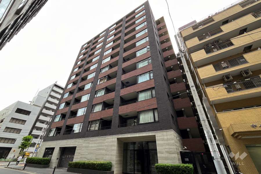 レゾンアレグレの外観（北西側から）