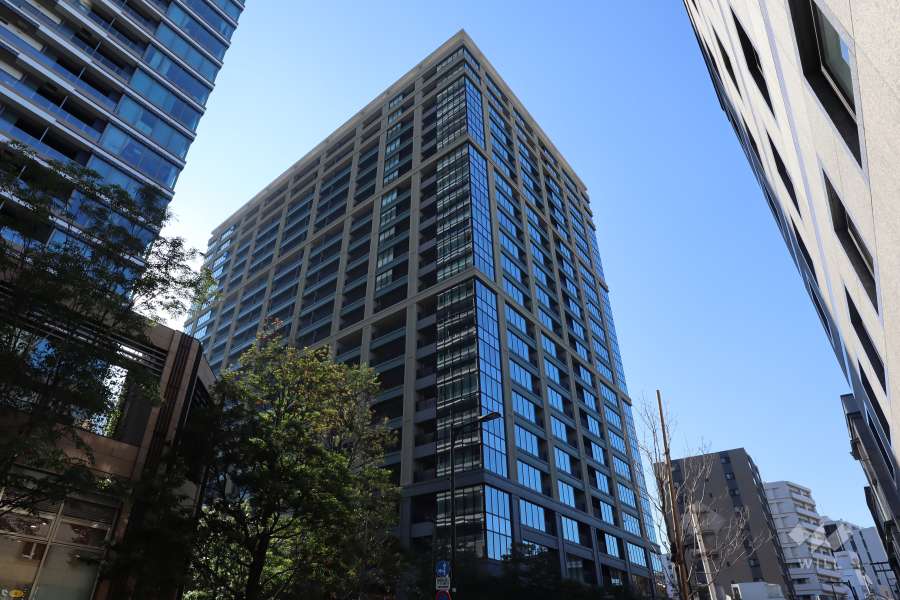 シティタワー銀座東の外観(北東側から)-