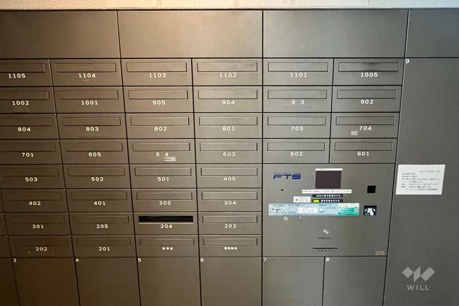 宅配ボックスと共用ポスト