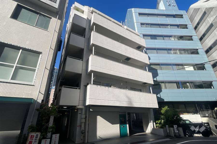 中銀第二八丁堀マンシオンの外観（南西側から）