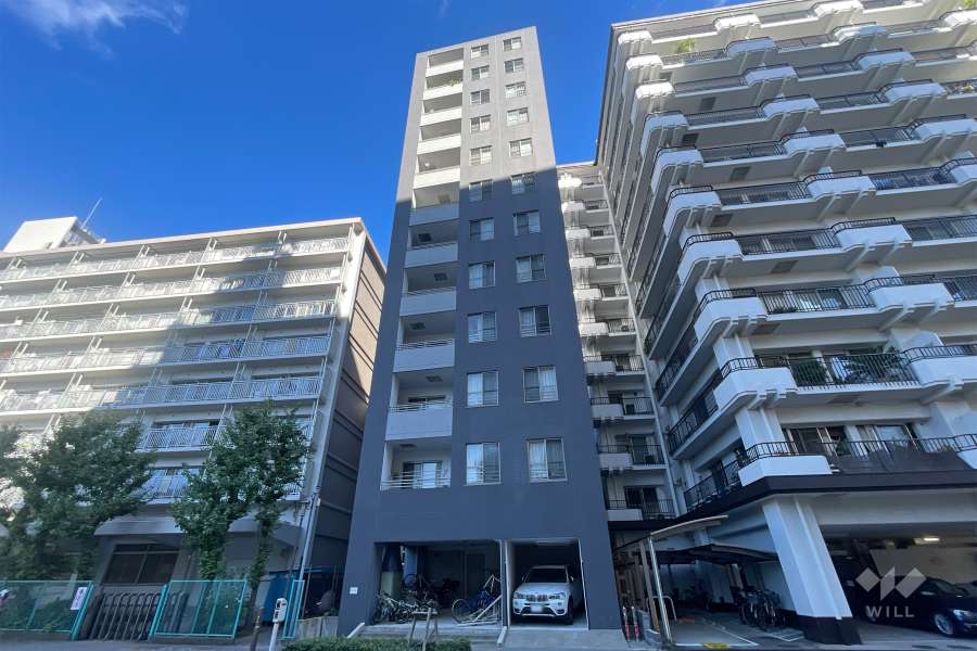 レグノヴェール明石町の外観（北東側から）