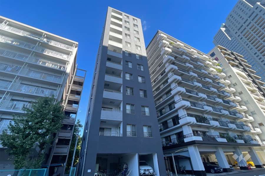 レグノヴェール明石町の外観（南側から）
