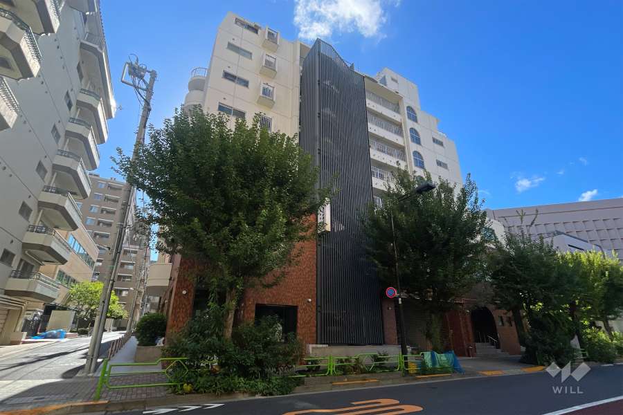 メゾンドール明石の外観（北西側から）