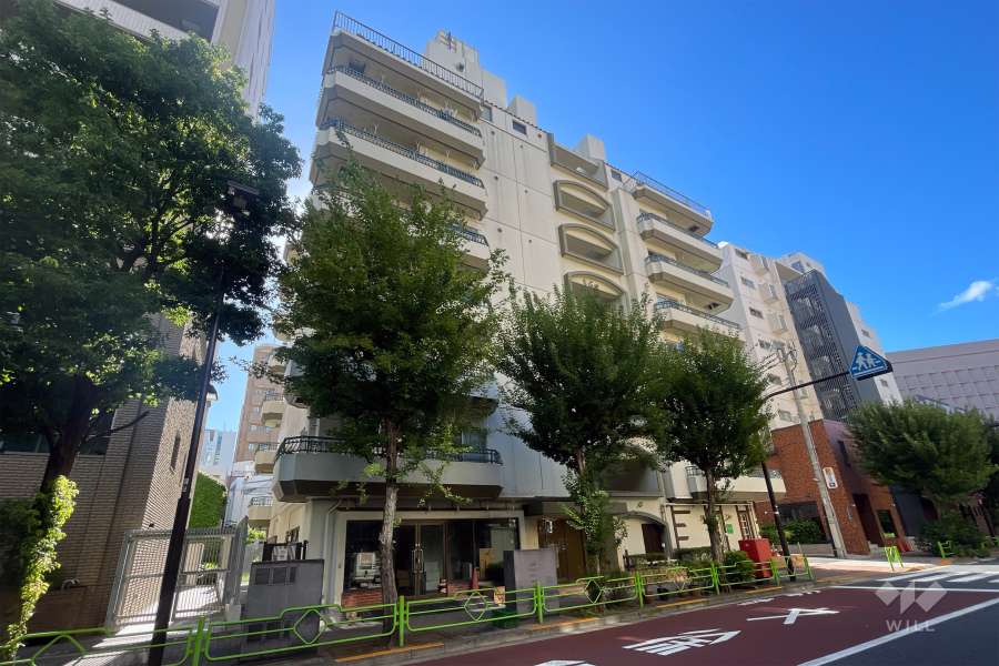 メゾンドールニュー明石の外観（北西側から）