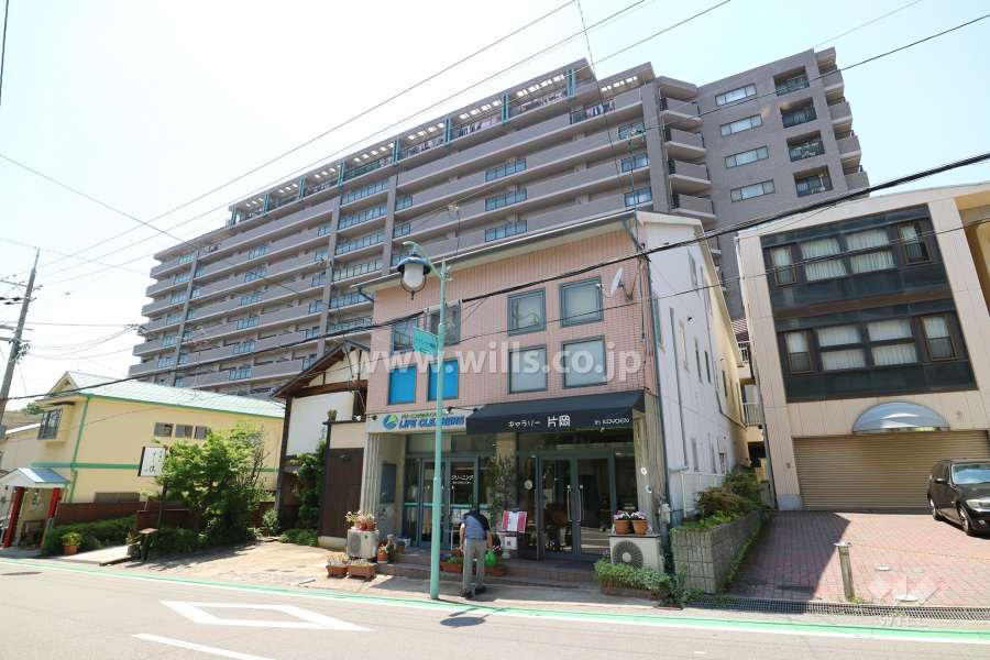 サンヴェールエルゼ甲陽園の外観（東側から）