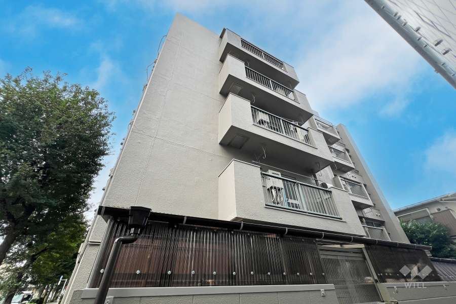 パラスト野方の外観（北東側から）