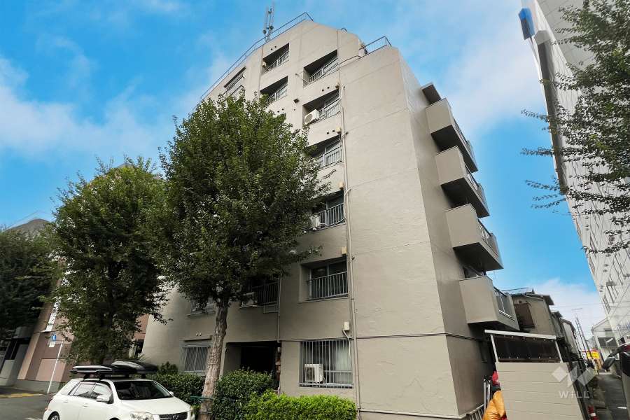 パラスト野方の外観（北東側から）